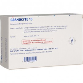 Изображение препарта из Германии: Граноцит Granocyte 13 в уп 5 шт